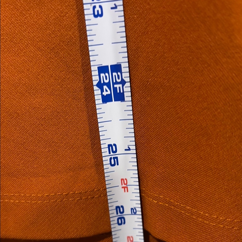 Liz Claiborne Burnt Orange Midi Skirt - Picture 7 of 7